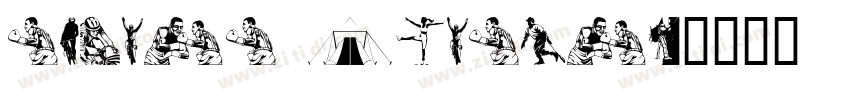 SPORTS VARSITY字体转换